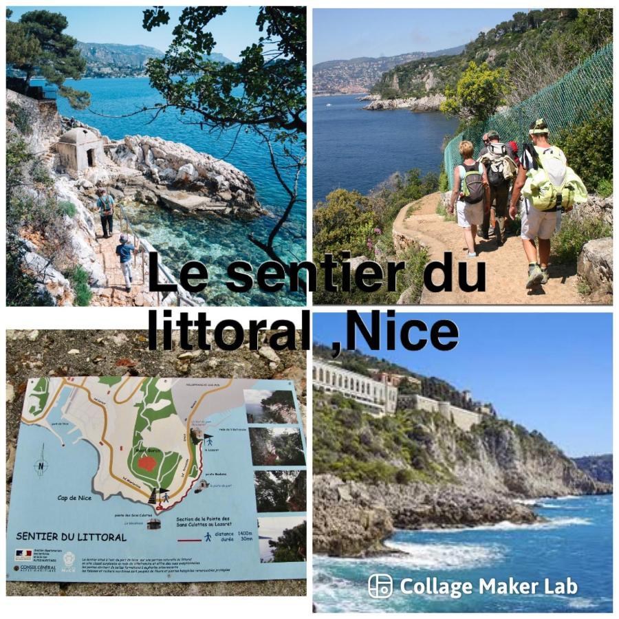Studio Nice Centre Garibaldi Port Plage Eksteriør billede